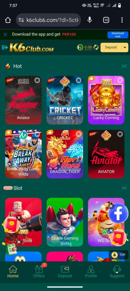 K6CLUB Game Download