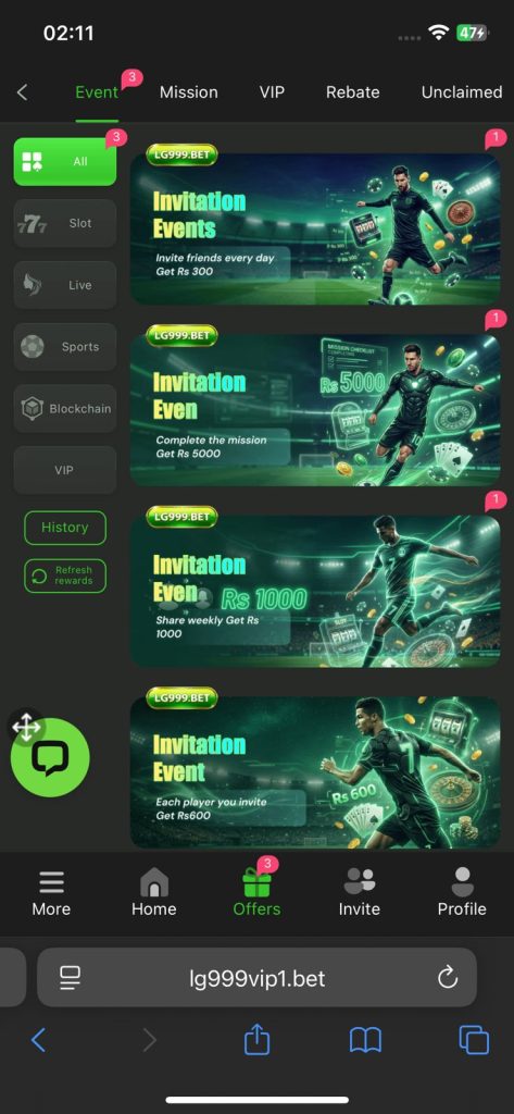 LG999 BET Game APK
