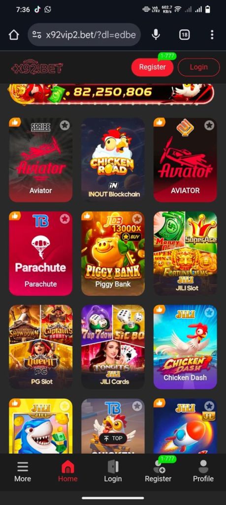 X92Bet Game Download